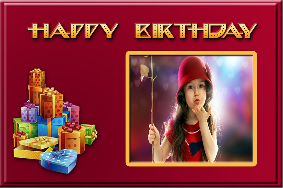 Birthday Photoframe - Preview 1