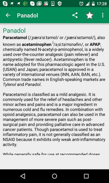 Drug Dictionary - Preview 3