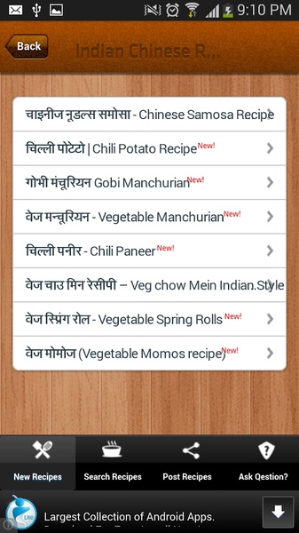 Indian Recipes Hindi - Preview 3