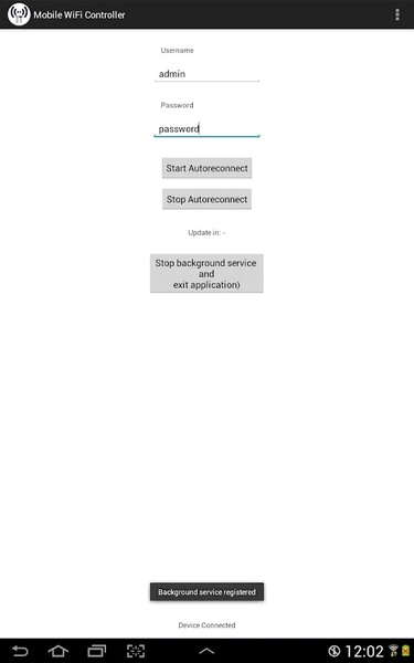 Mobile WiFi Controller - Preview 2