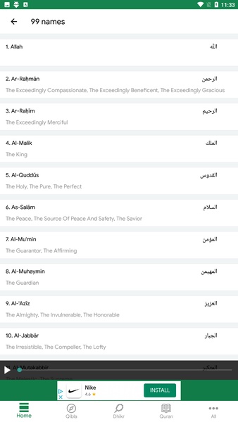 Muslim: Qibla Finder, Prayer Times, Quran, Azan - Preview 3