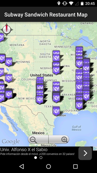 Subway Sandwich Locator - Preview 5