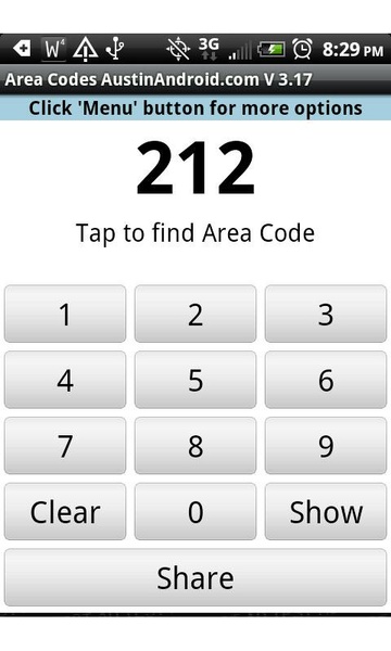 Area Code - Preview 2