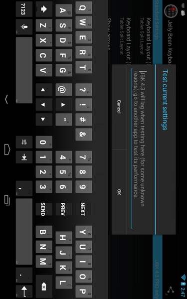 Jelly Bean Keyboard 4.3 - Preview 1