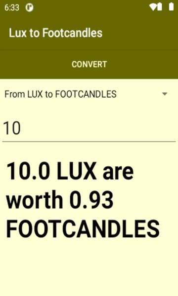 Lux to Footcandles converter - Preview 4