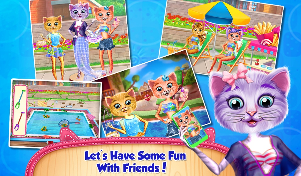 Baby Kitty Swimming Pool Party - Preview 12