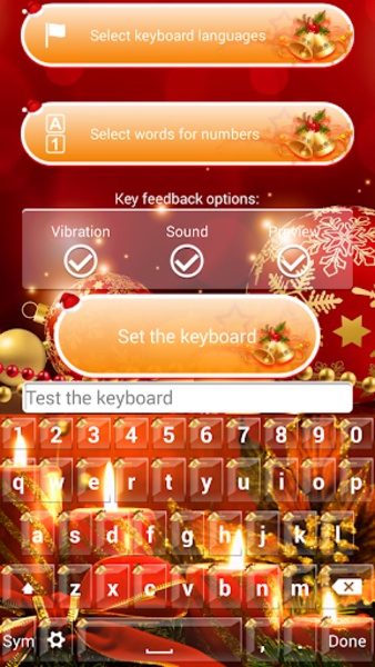 Christmas Keyboard Themes - Preview 7