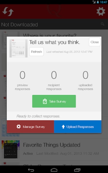 Offline Surveys - Preview 2