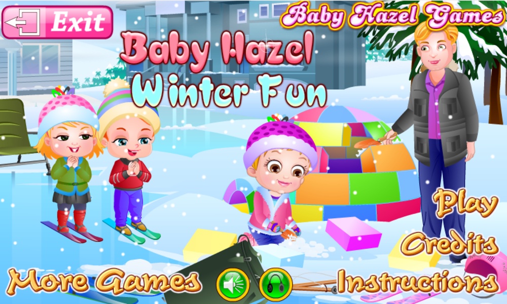 Baby Hazel Winter Fun - Preview 4