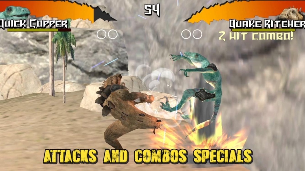 Dinosaurs Free Fighting Game - Preview 2