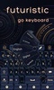 Futuristic GO Keyboard Theme screenshot 5