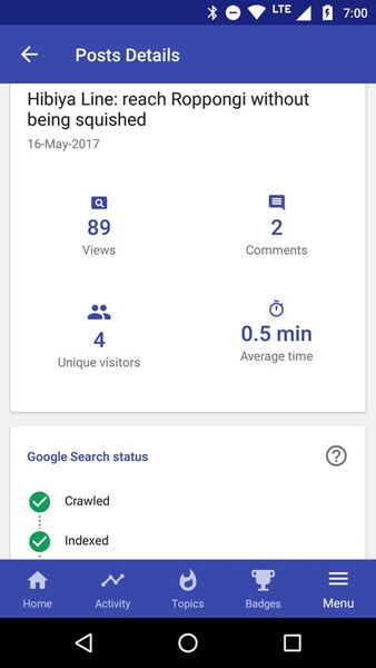 Blog Compass by Google - Preview 5