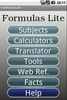 Formulas Lite screenshot 2