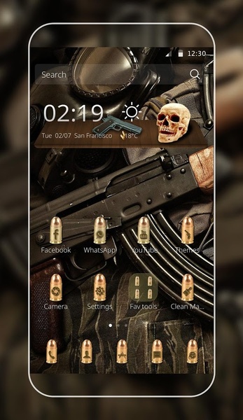Gun theme - Preview 4