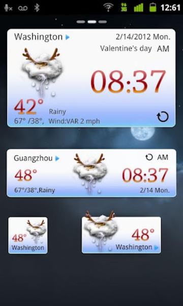 Christmas Style GO Weather EX - Preview 1