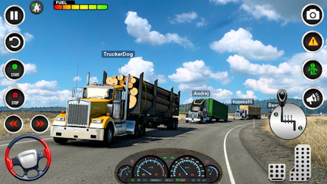 US Modern Heavy Grand Truck 3D - Preview 2