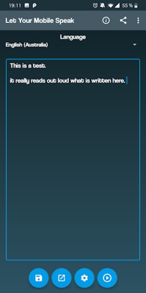 Let Your Mobile Speak - Preview 2