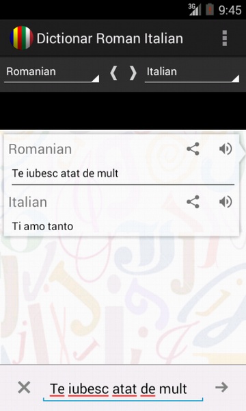 Dictionar Roman Italian - Preview 1