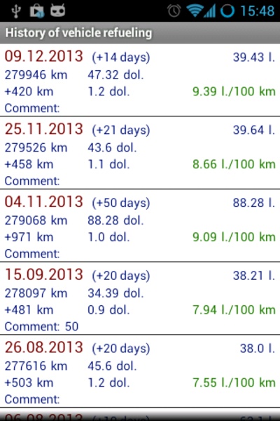 CarManager Mobile - Preview 2