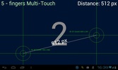 Multi-Touch test screenshot 2