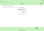 Calendar converter screenshot 2