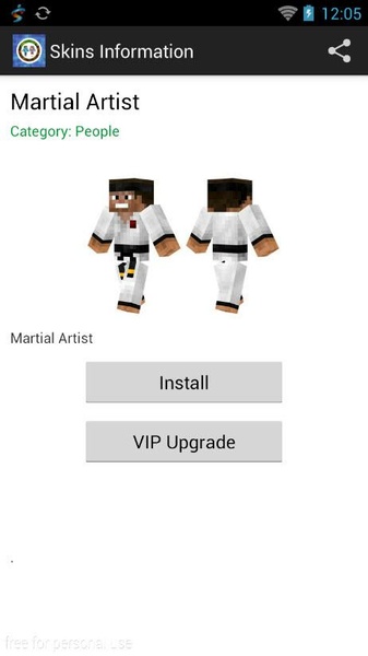 Skins for Minecraft PE - Preview 1