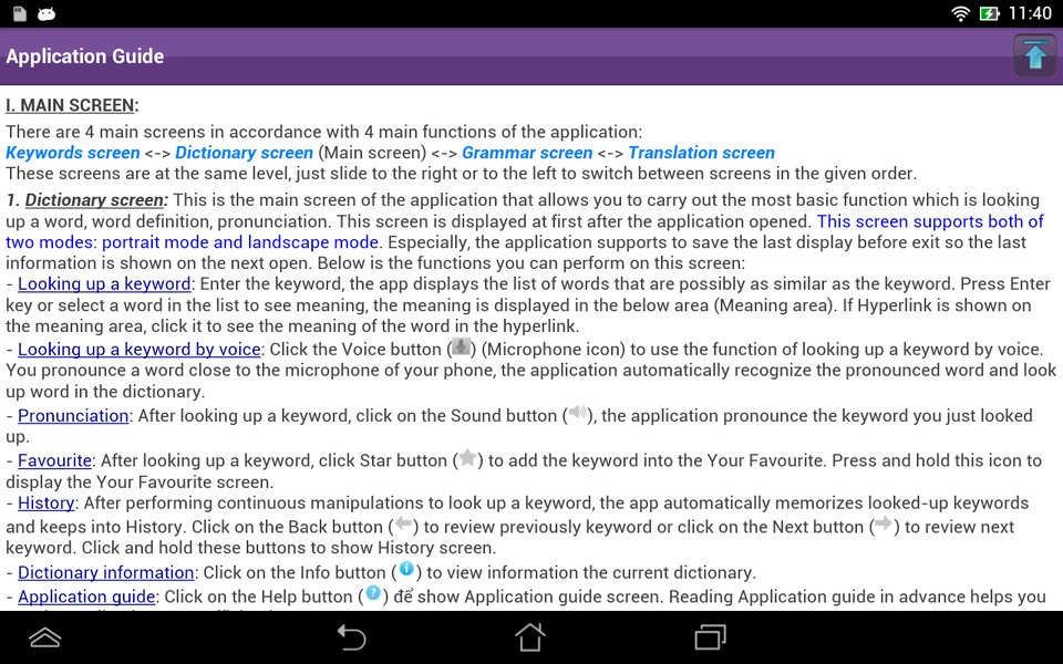 English Dictionary Pro - Preview 3