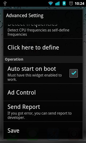 OverclockWidget - Preview 1