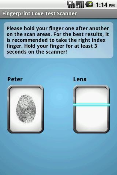 Fingerprint Love Test Scanner - Preview 3
