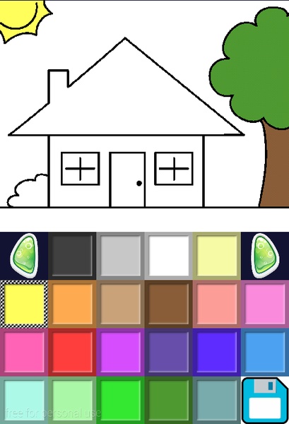 Easy coloring in - Preview 3