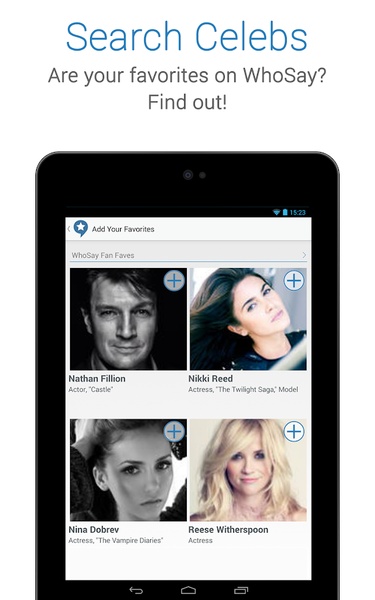 WhoSay - Preview 5