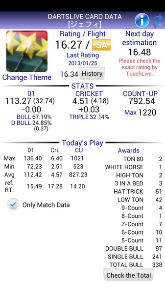Dartslive Rating Check - Preview 7