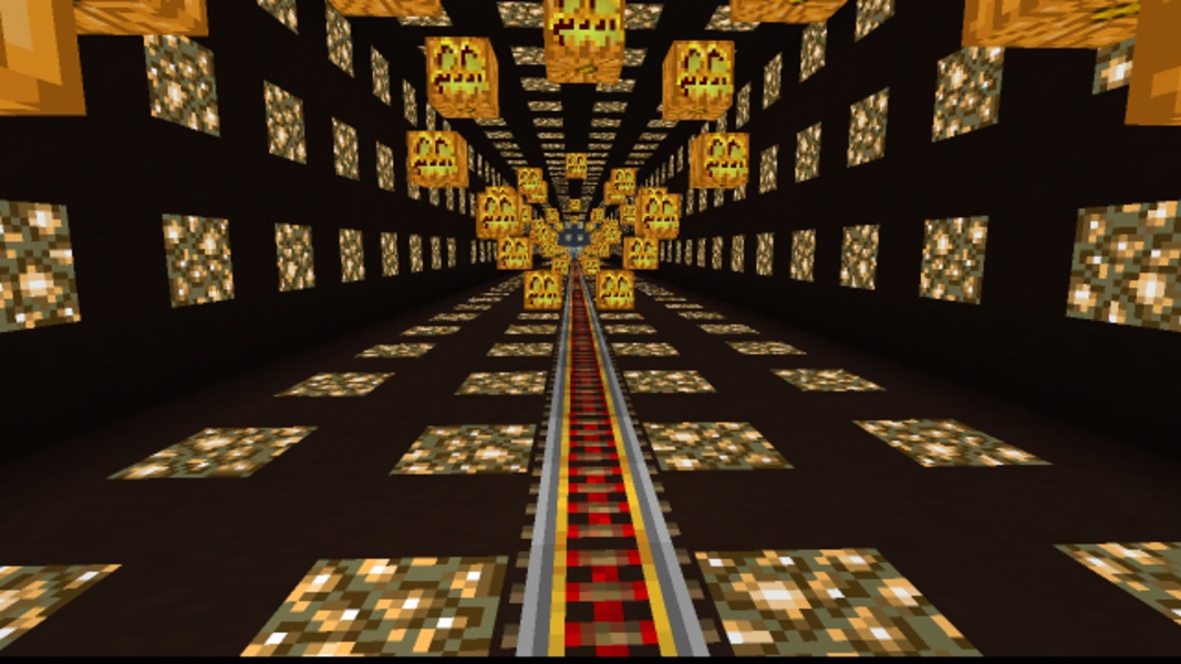 Illusian roller coaster map for mcpe - Preview 7
