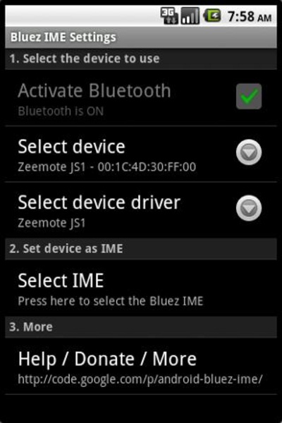 Bluez IME - Preview 3