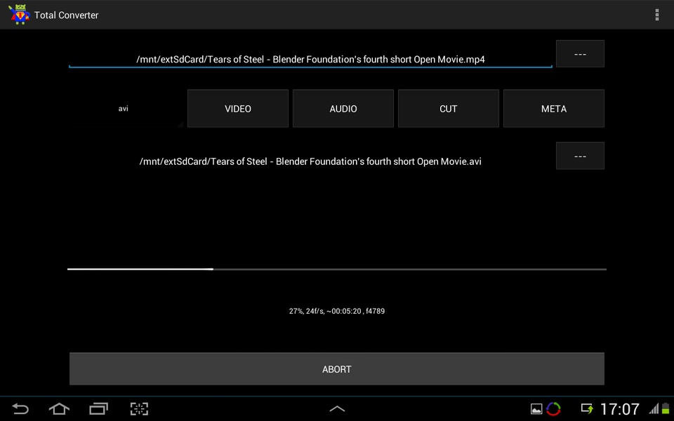 Total Converter ARMv7 Neon - Preview 4
