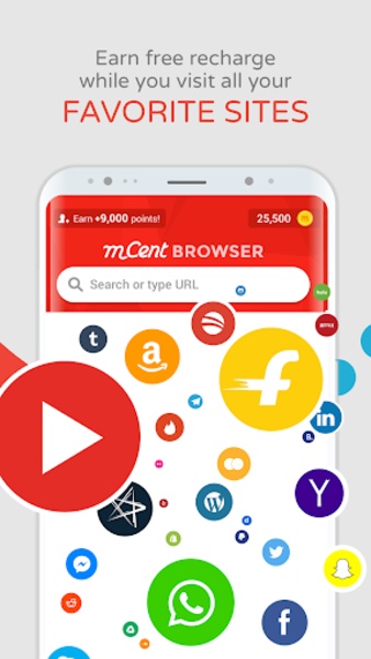 mCent Browser - Preview 5