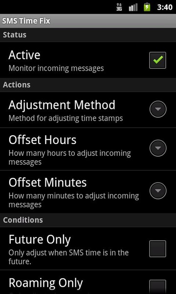SMS Time Fix - Preview 3