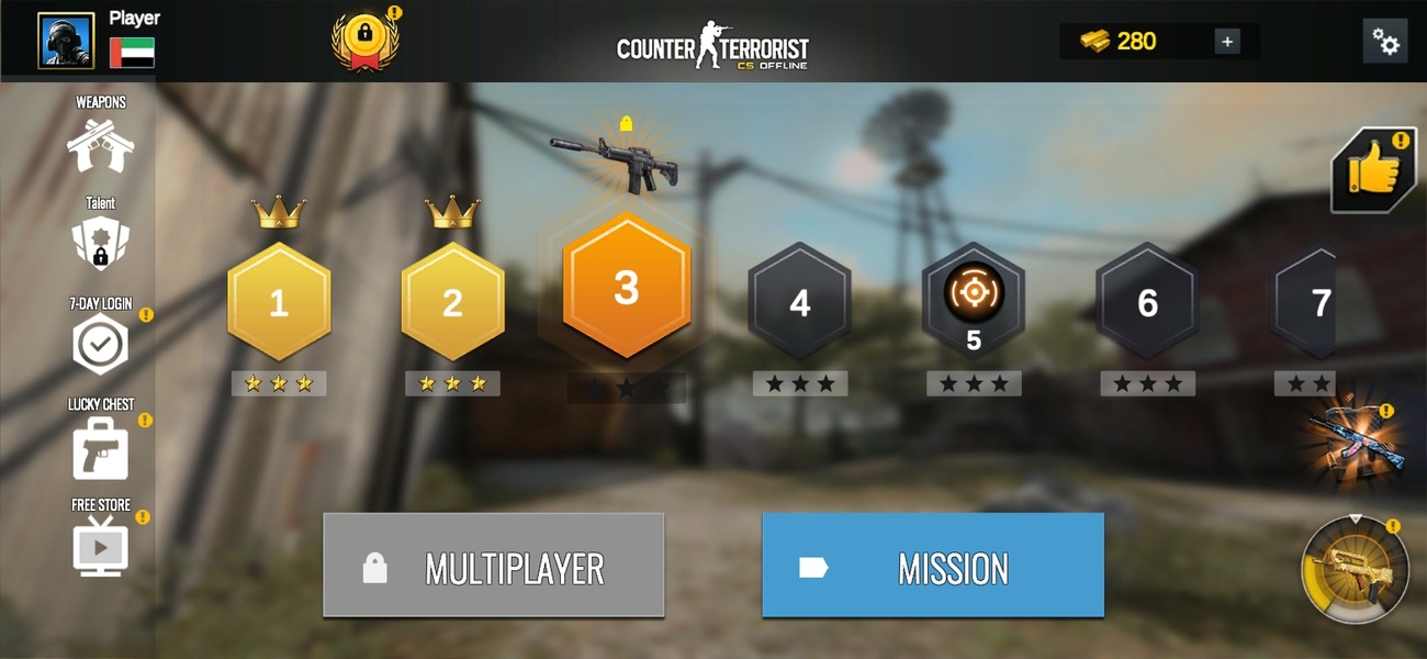 Counter Terrorist: CS Offline Mod apk [Remove ads][Weak enemy