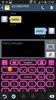 GO Keyboard Pink Glow screenshot 8