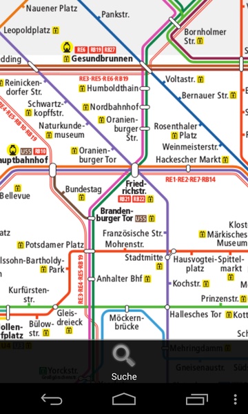 Berlin Subway map - Preview 3