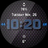 Chrome Leather HD Watch Face screenshot 6