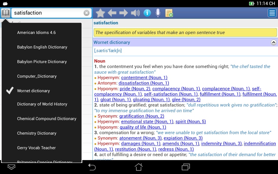 English Dictionary Pro - Preview 9