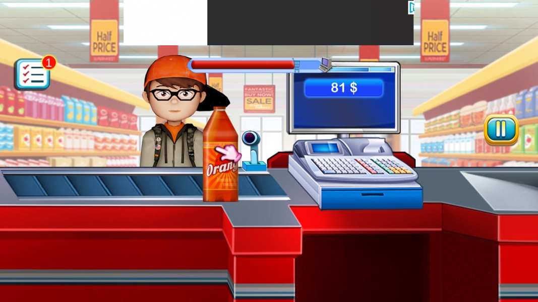 Supermarket Shopping cash register cashier games - Preview 10