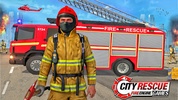 City Rescue: Fire Engine Games screenshot 3