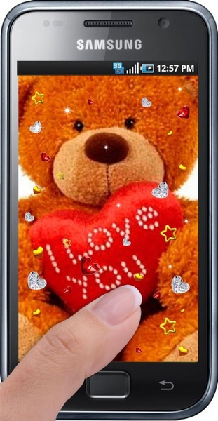 Teddy Bear Love live wallpaper - Preview 1