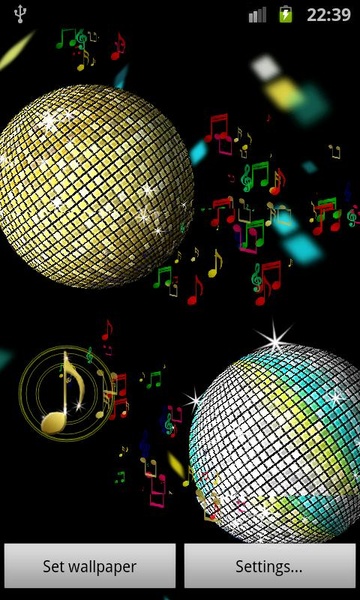 Summer Disco Ball LWP - Preview 2