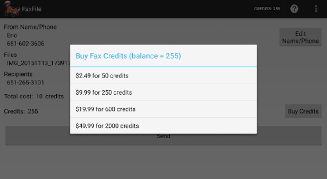 FaxFile - Preview 1