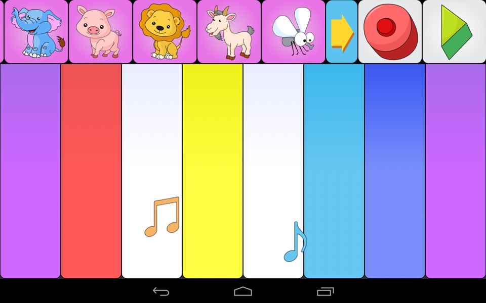 Animal Sounds Piano - Preview 1