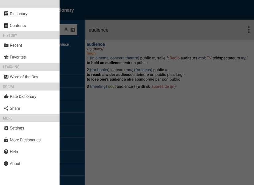 Oxford French Dictionary - Preview 3