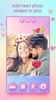 Heart Crown Camera - Kawaii Photo Stickers screenshot 1